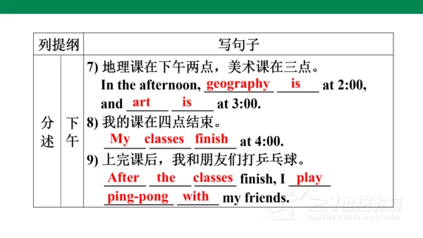 Unit 9 Section B(3a-self check) 课件+ 音频（人教新目标七年级上Un