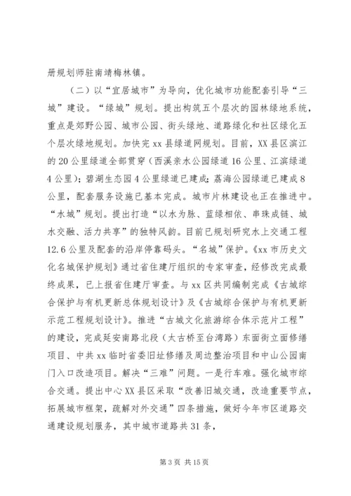 市城乡规划局年度工作总结及次年工作思路 (2).docx