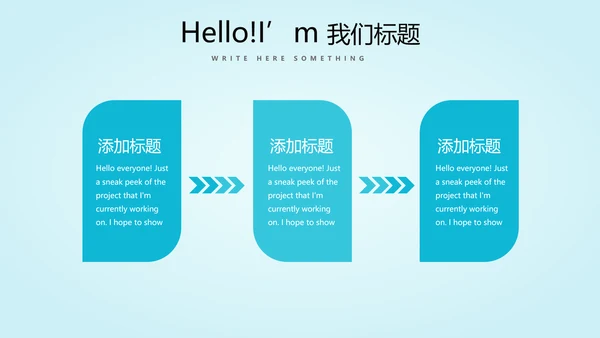蓝色简约医药医疗报告通用动态PPT