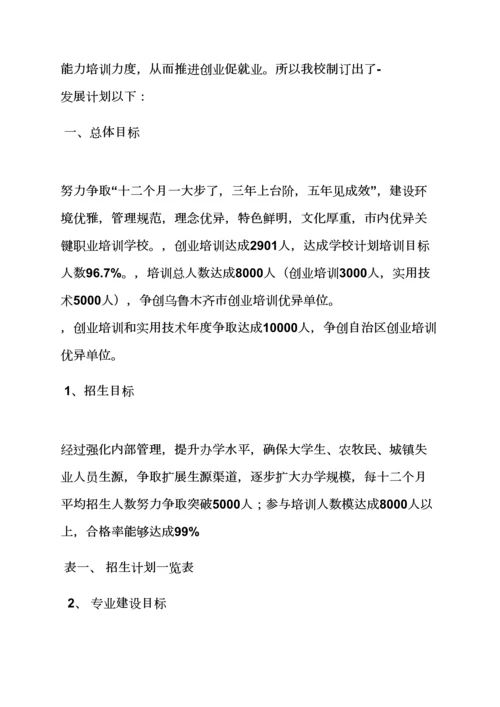 建设培训中心专项规章新规制度.docx