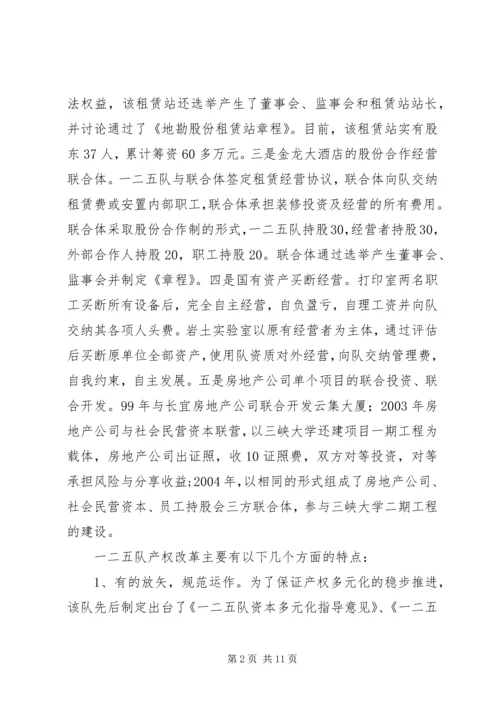 关于产权多元化改革的思考 (4).docx