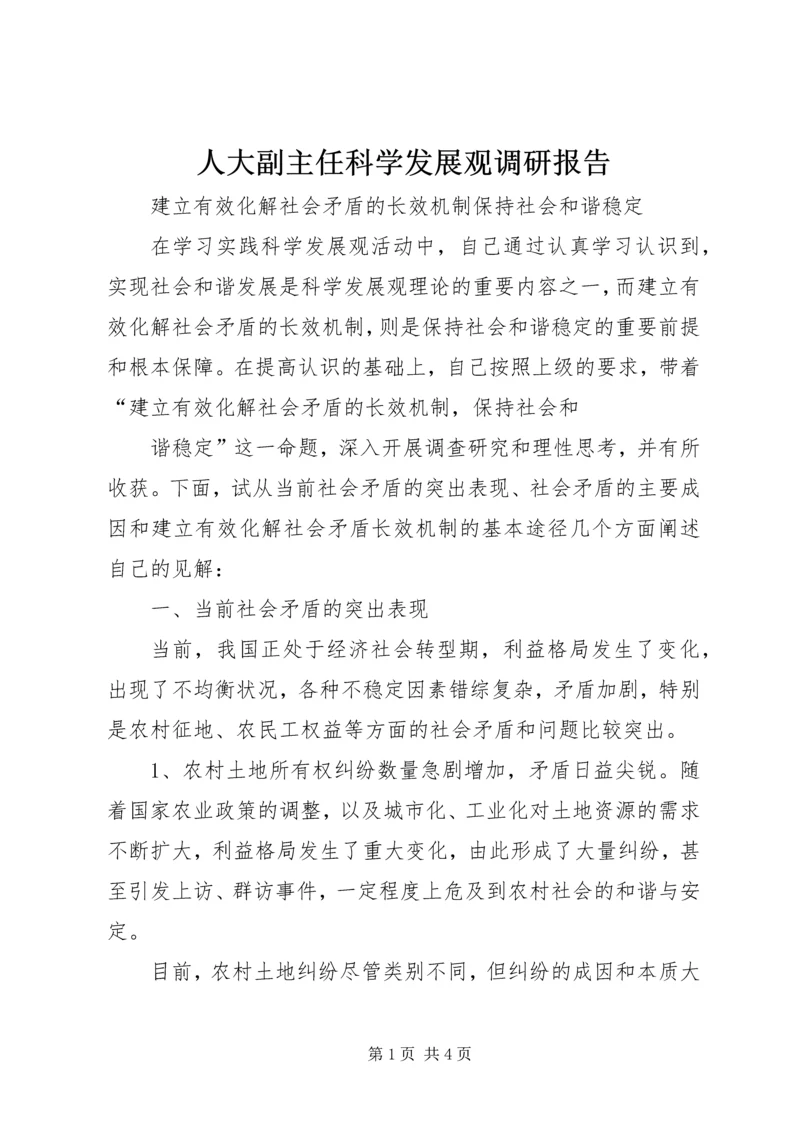 人大副主任科学发展观调研报告.docx