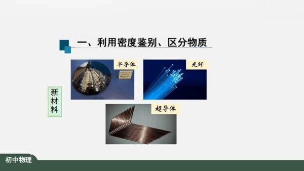 人教版 初中物理 八年级上册 第六章 质量和密度 6.4 密度与社会生活 课件（共35张PPT）