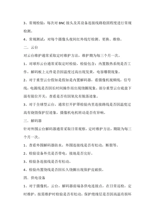 弱电智能化优质项目维保专业方案.docx