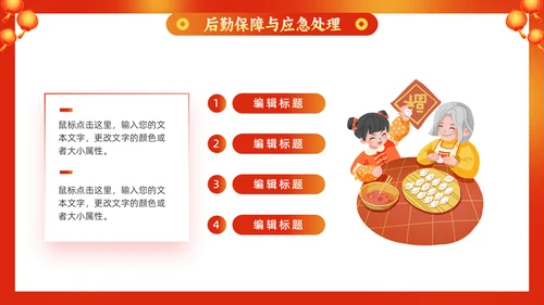 元宵节灯会庙会活动策划中国龙通用PPT模板
