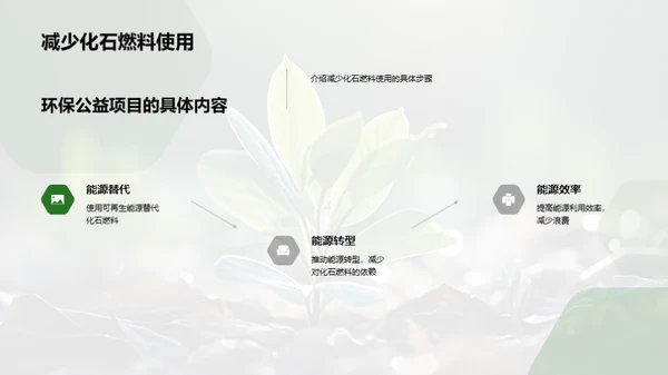 环保行动，公益先行