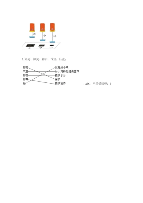 教科版小学科学三年级下册 期末测试卷【最新】.docx