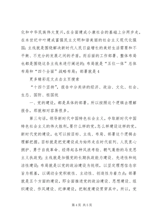 如何学习贯彻落实十九大精神.docx