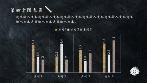 黑板风格通用PPT模板