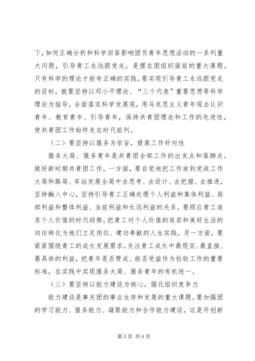 关于我站青工思想状况的调研.docx