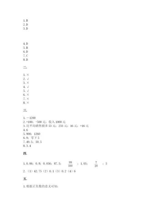 小学六年级数学摸底考试题及参考答案【完整版】.docx