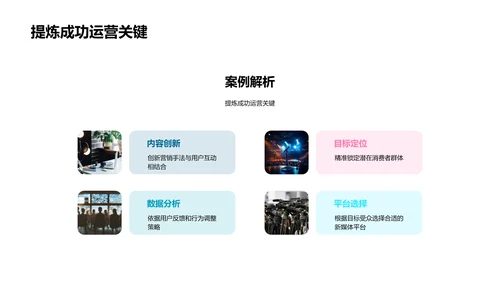新媒体商业价值提升PPT模板