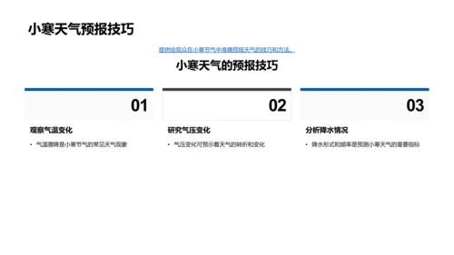 小寒节气知识与应对