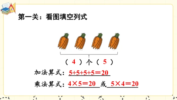 人教版二年级上册第四单元《乘法的初步认识》课件(共16张PPT)