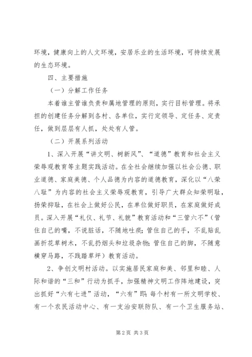 精神文明创建活动总结计划[定稿] (3).docx