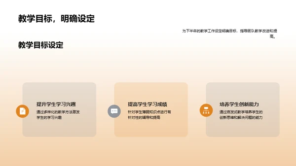 教研团队的教学探索