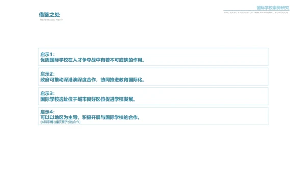 国际学校案例研究报告通用PPT模板