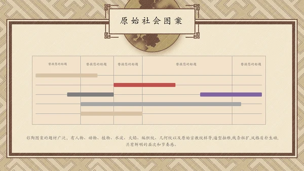 中国传统纹样宣传介绍通用PPT模板