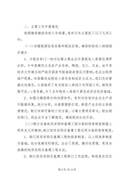 乡镇财政所述职报告.docx