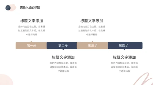 红色文艺清新年终总结汇报PPT模板