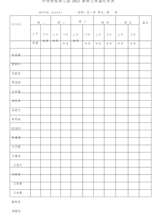学员体温记录表.docx