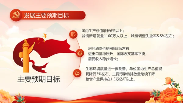欢庆喜迎国庆节主题班会动态PPT模板