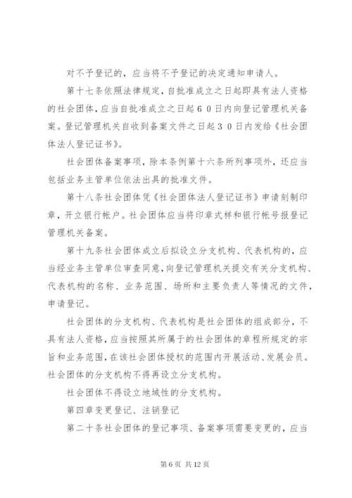 社会团体登记管理条例.docx