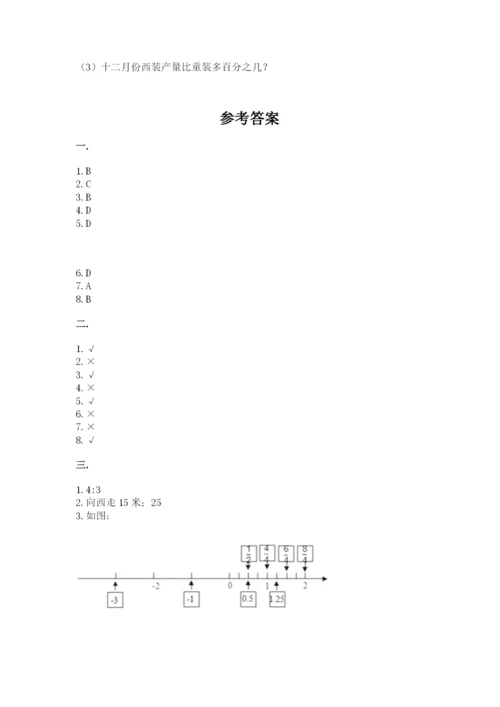 郑州外国语中学小升初数学试卷附答案ab卷.docx