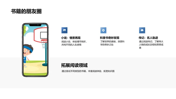 阅读的力量PPT模板