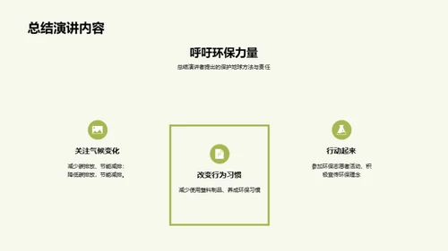 地球保护：人类共同责任