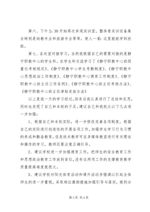 职教中心培训心得体会 (4).docx