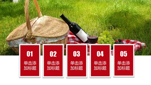 高档红酒葡萄酒产品介绍ppt模板