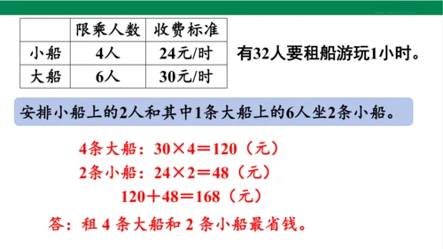 2024（大单元教学）人教版数学四年级下册1.4  解决问题课件（19张PPT)