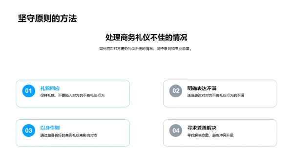 谈判场上的商务礼仪