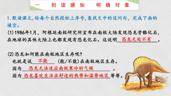 6 阿西莫夫短文两篇《恐龙无处不有》课件(共16张PPT)