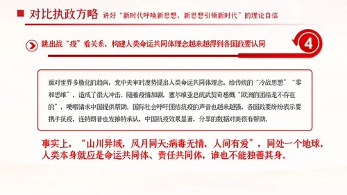 中国青年应从四个对比读懂四个自信共青团团课PPT
