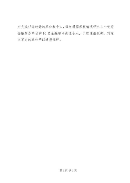 金融办服务指导方案.docx