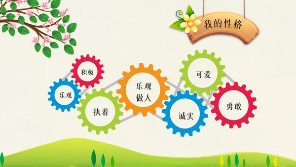小学生大队委竞选自我介绍班干部竞选PPT模板