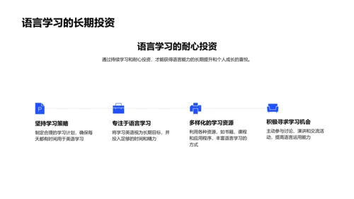 英语实用学习法PPT模板