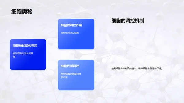 商务风生物医疗教学课件PPT模板