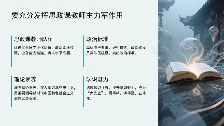 提升高校思政引领力的主要着力点ppt课件