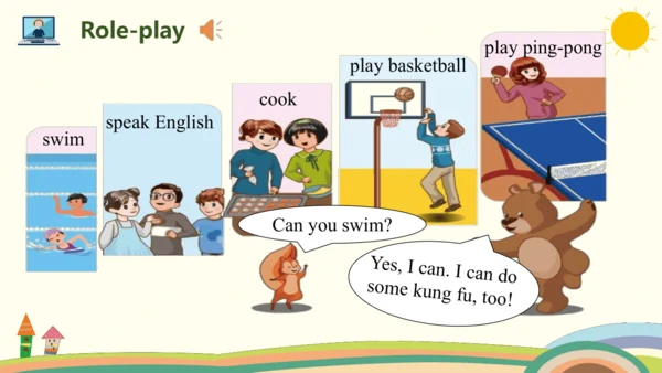 Unit 4 What can you do Part B Let's learn课件(共25张PP