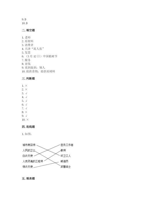 部编版道德与法治四年级下册 期末测试卷（完整版）.docx