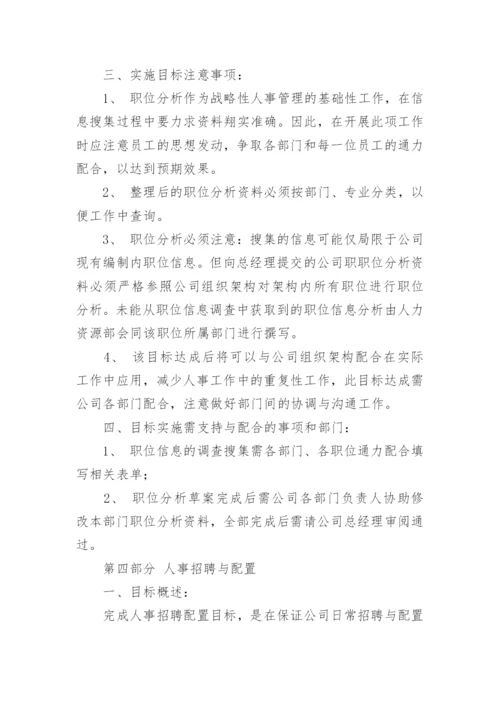 企业人力资源年度工作计划.docx