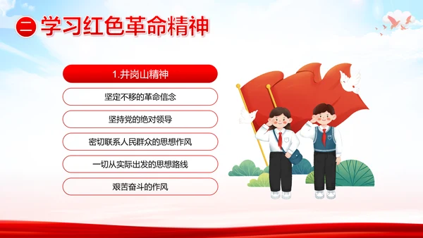 爱国主义教育PPT模板