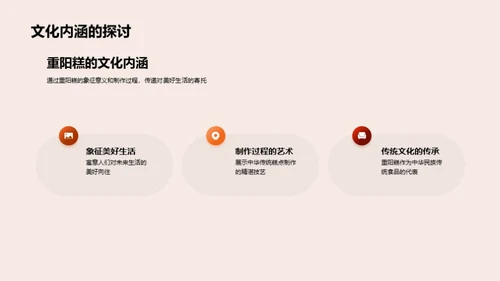 重阳糕：食文化寓意