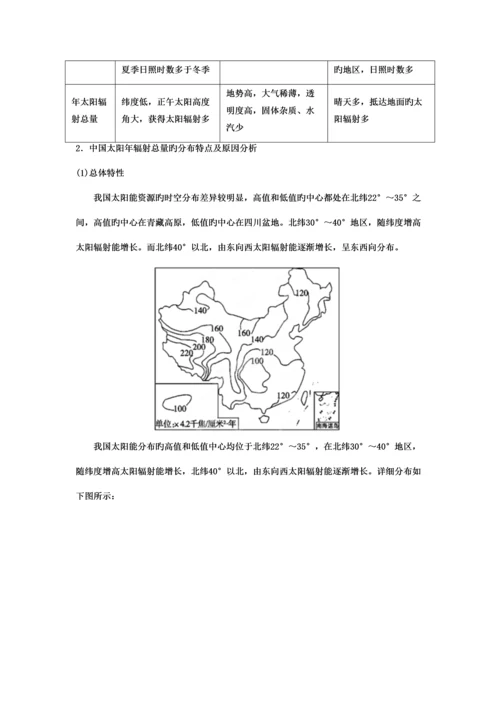 2023年高一地理必修一宇宙中的地球知识点总结详细版.docx