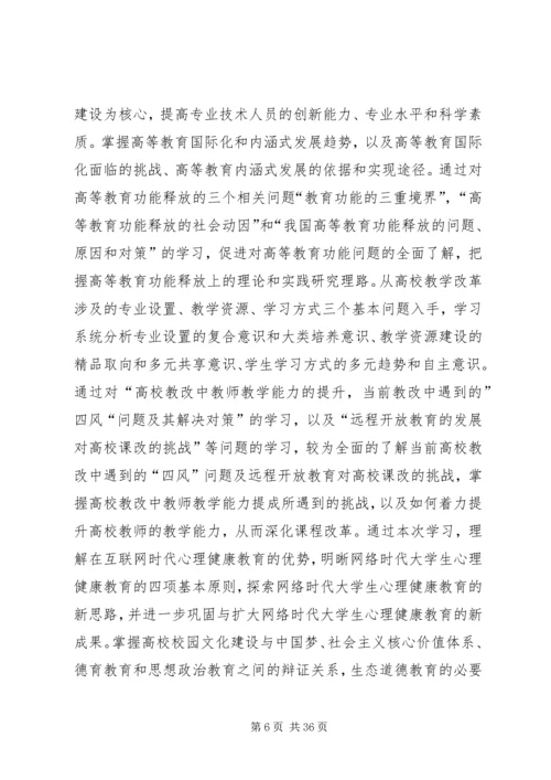 继续教育知识更新培训学习体会_1.docx