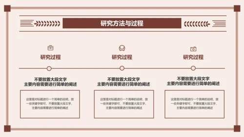 棕色文艺简约中国风中医开题报告PPT演示模板