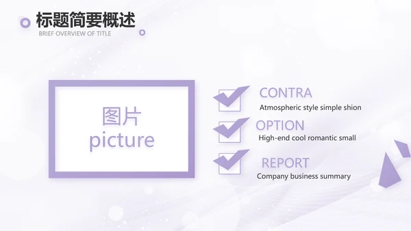 紫色梦幻医美商业计划书动态PPT